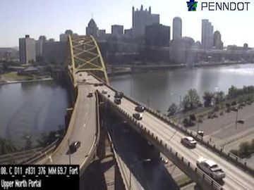 Mount Washington: I-376 @ MM 69.7 (FT PITT BRIDGE - UPPER #1)