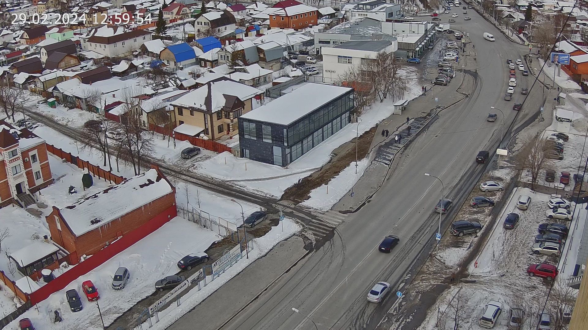 Tyumen: Червишевский тракт - З.Космодемьянской