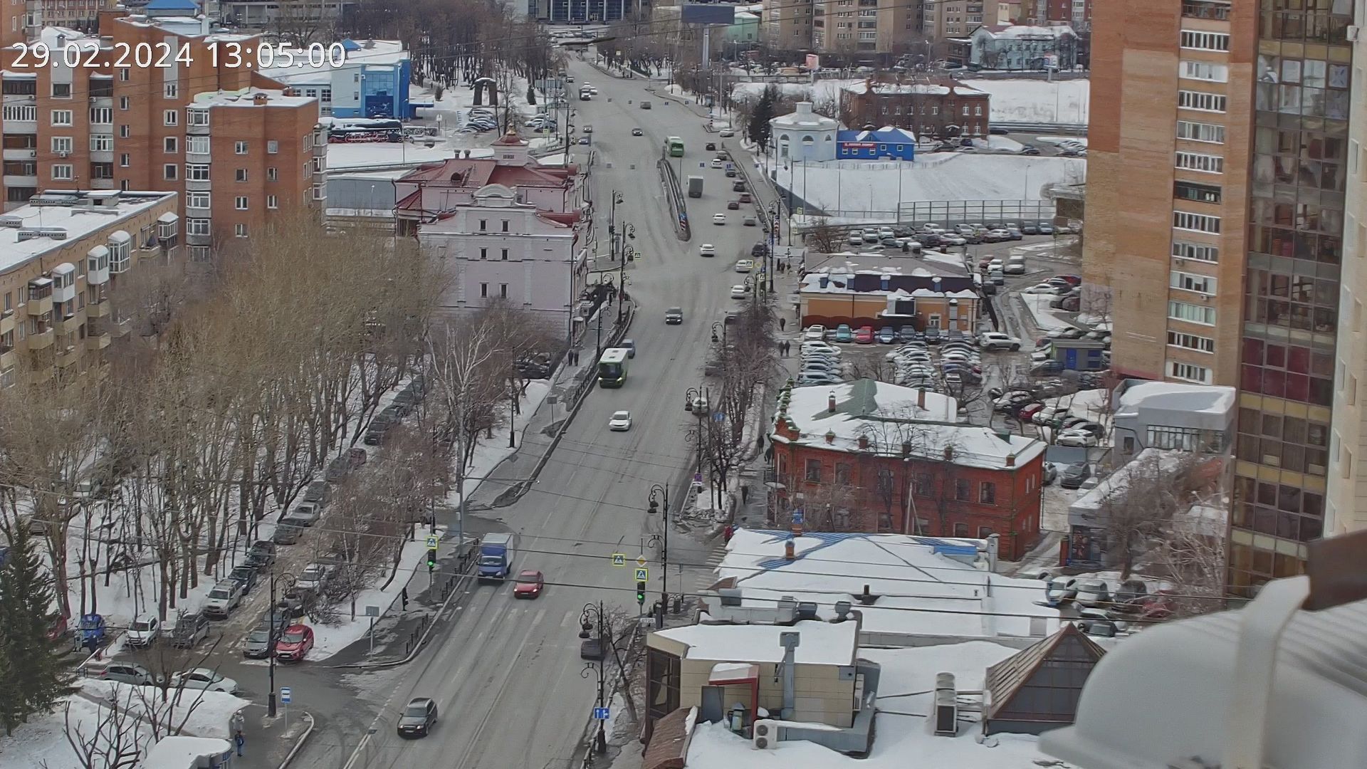 Tyumen: Первомайская - Запольная