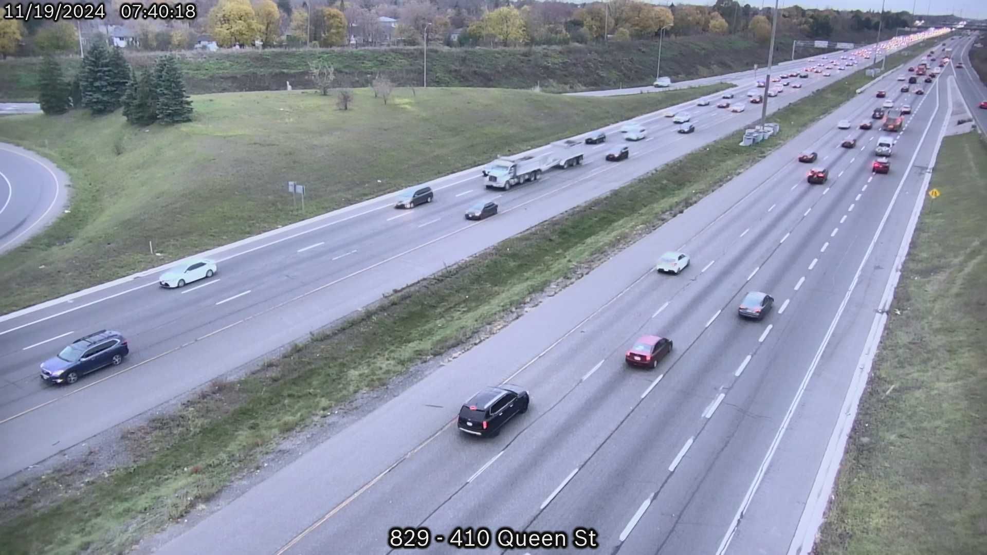 Brampton: Highway 410 near Queen Street