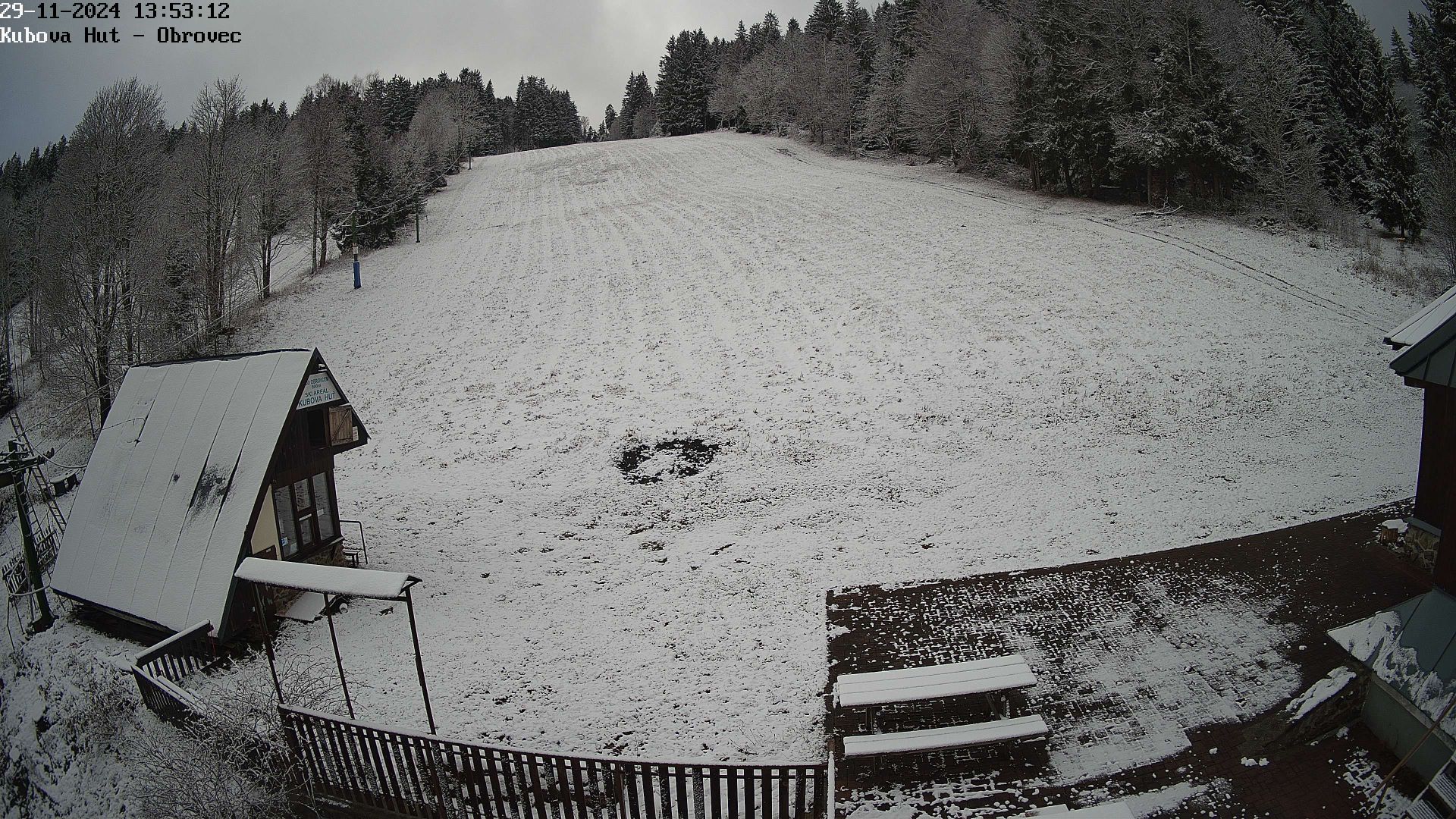 Kubova Hut: sjezdovka školní