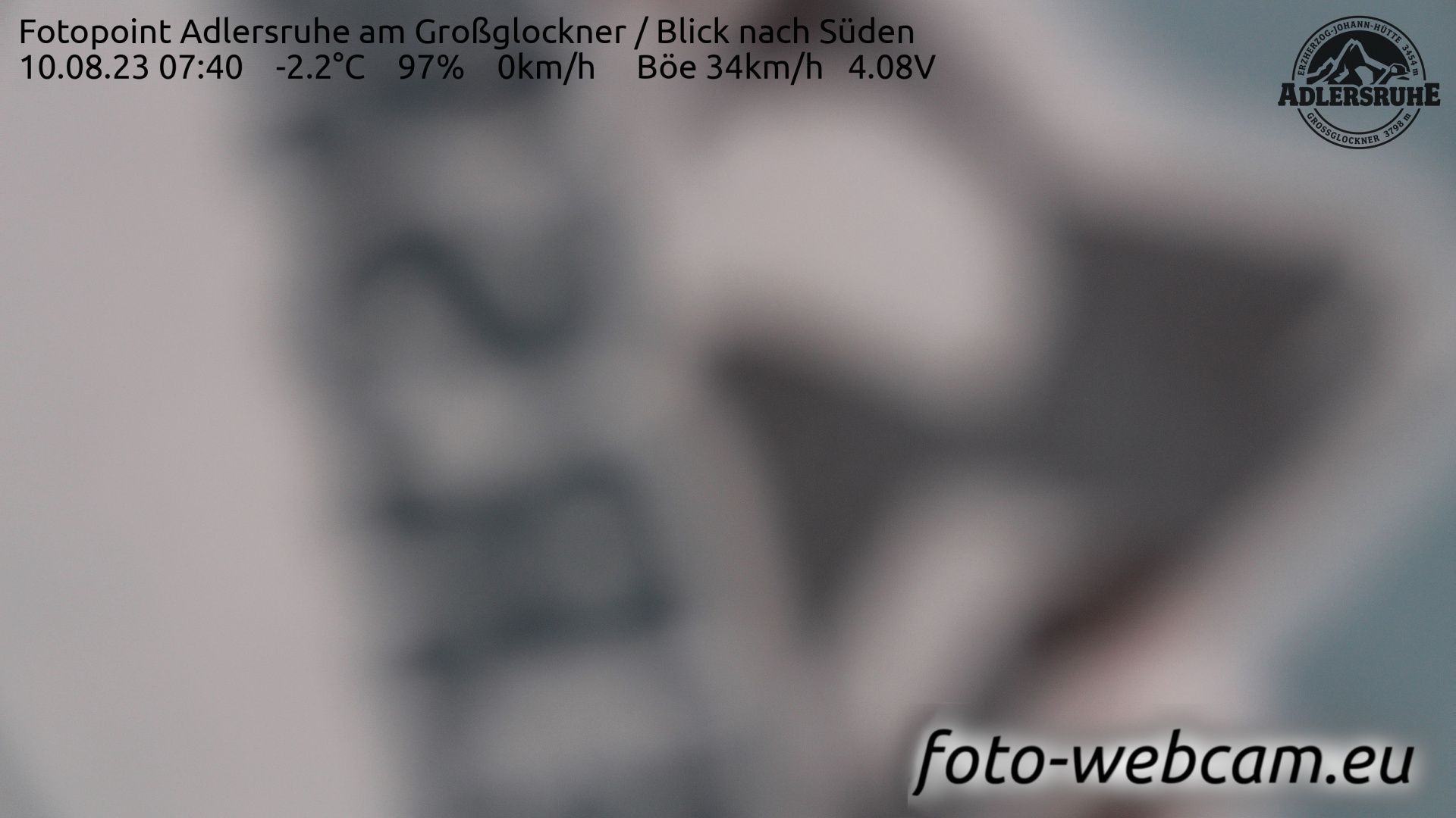 Heiligenblut am Grossglockner: Fotopoint Adlersruhe am Großglockner - Blick nach Süden