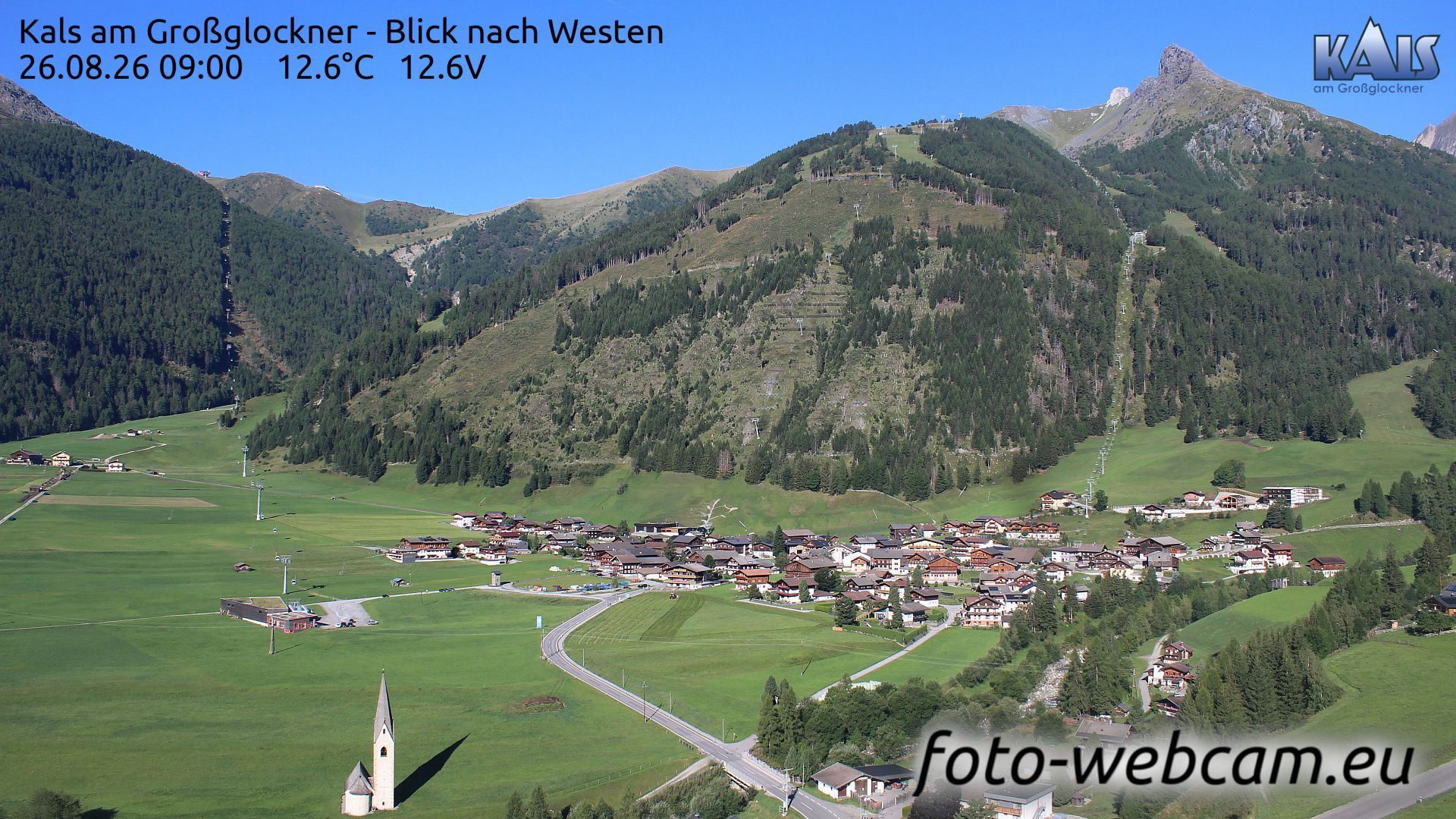 Gemeinde Kals am Grossglockner: Kals am Großglockner - Blick nach Westen