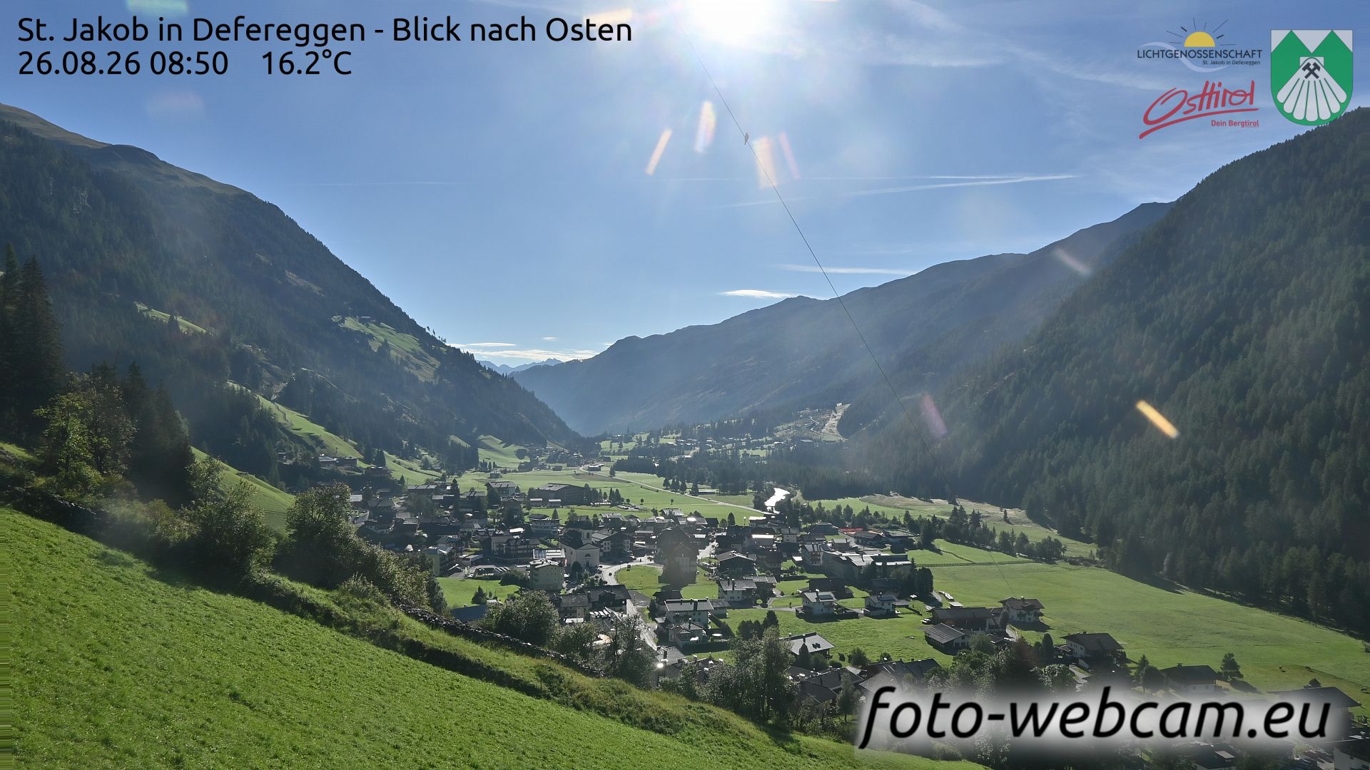 St. Jakob: in Defereggen - Blick nach Osten