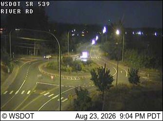 Bellingham › North: SR 539 at MP 8.6: Wiser Lake (North)