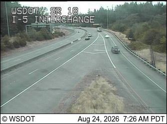 Federal Way: SR 18 at MP 0.1: I-5 Interchange