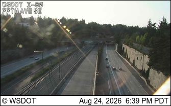 Beaumont: I-90 at MP 6.8: 77th Ave SE