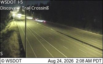 Vancouver: I-5 at MP 2.8: Discovery Trail Crossing