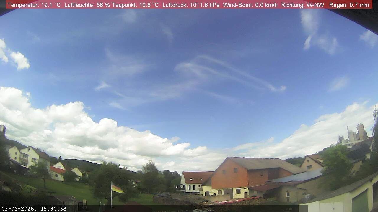 Ehingen › North: an der Donau: Wettercam über - und die schwäbische Alb