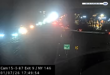 Clifton Park › South: I-87 at Exit 9 NY 146