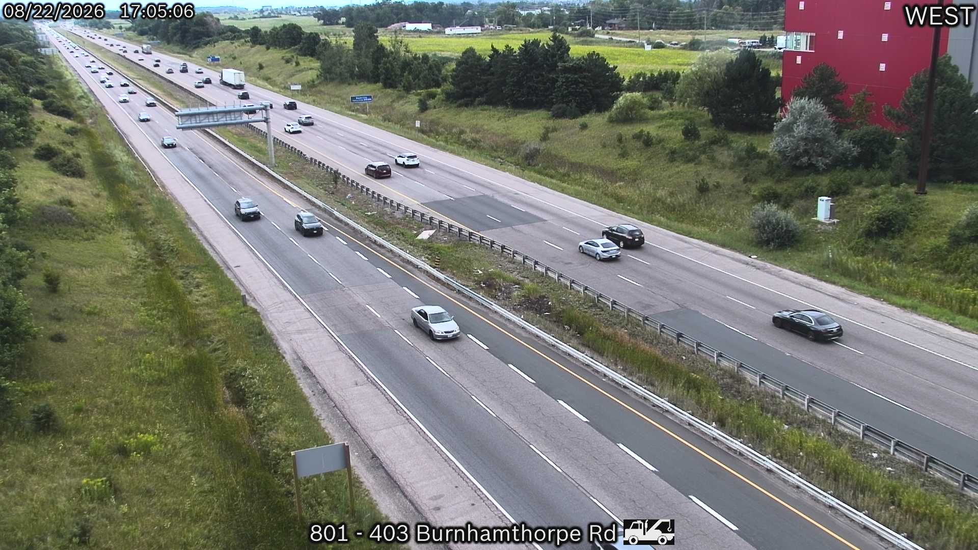 Mississauga: Highway 403 near Burnhamthorpe Rd