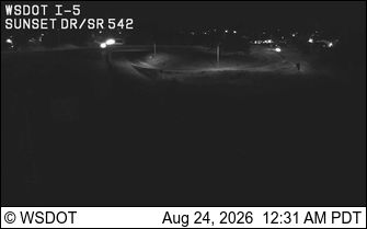 Bellingham: I-5 at MP 254.9: Sunset Dr