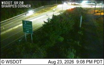 Anacortes: SR 20 at MP 47.8: Sharpes Corner (SR 20 Spur)