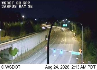 Bothell: SR 522 at MP 10.5: S Campus Way