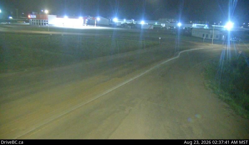 Fort St. John › North: Hwy 97 at 100<sup>th</sup> Ave in - looking north