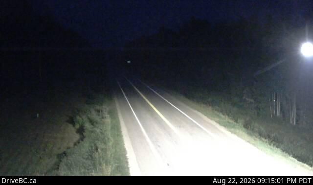 Regional District of Fraser-Fort George › East: Hwy 16 at Dunster Station Rd, about 30 km east of McBride, looking east