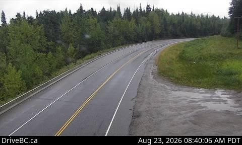 Regional District of Fraser-Fort George › East: Hwy 16, at West Twin Creek, looking east