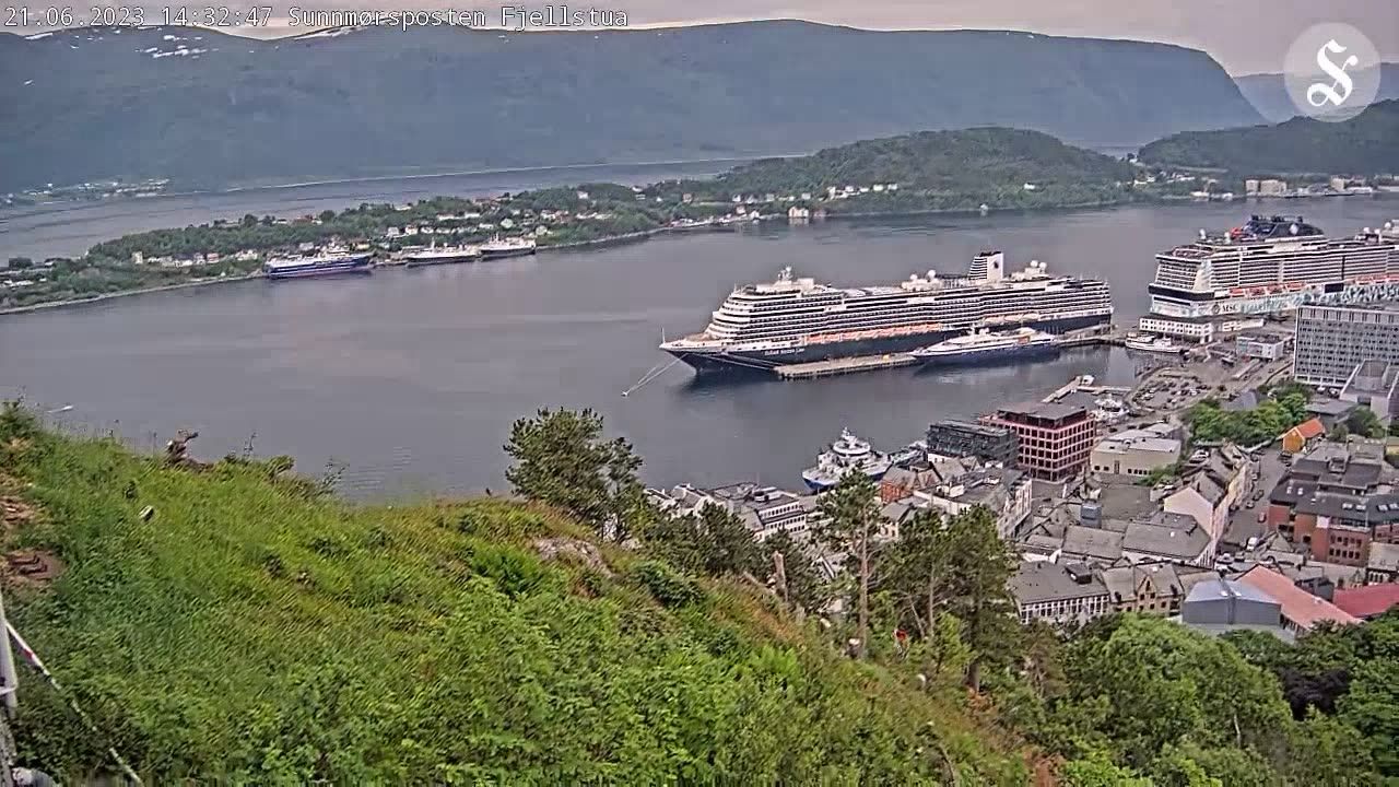 Alesund: Fjellstua utsiktspunkt