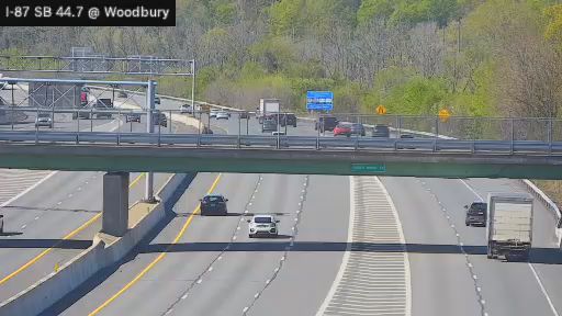 Woodbury › South: I-87 at - Toll Barrier