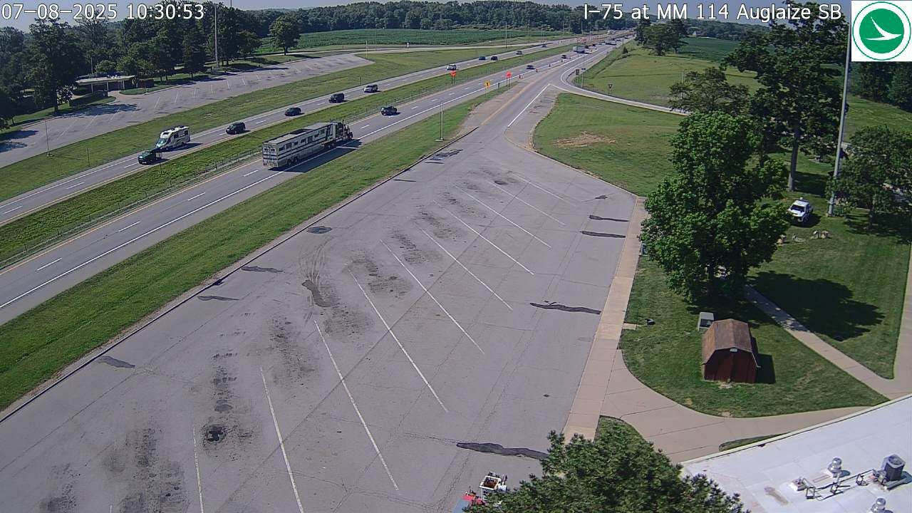Wapakoneta: I-75 SB Auglaize county rest area