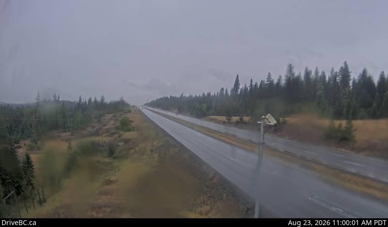 Thompson-Nicola Regional District › South: Hwy 5, about 30 km south of Kamloops, looking south