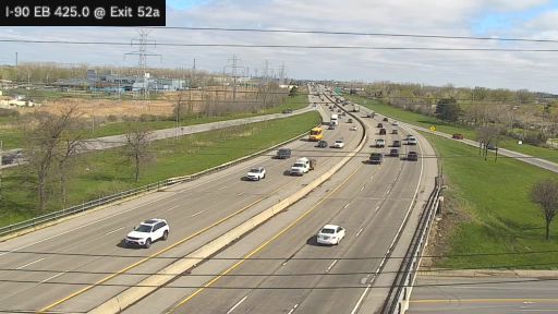 Cheektowaga › East: I-90 at Interchange 52A (William Street)
