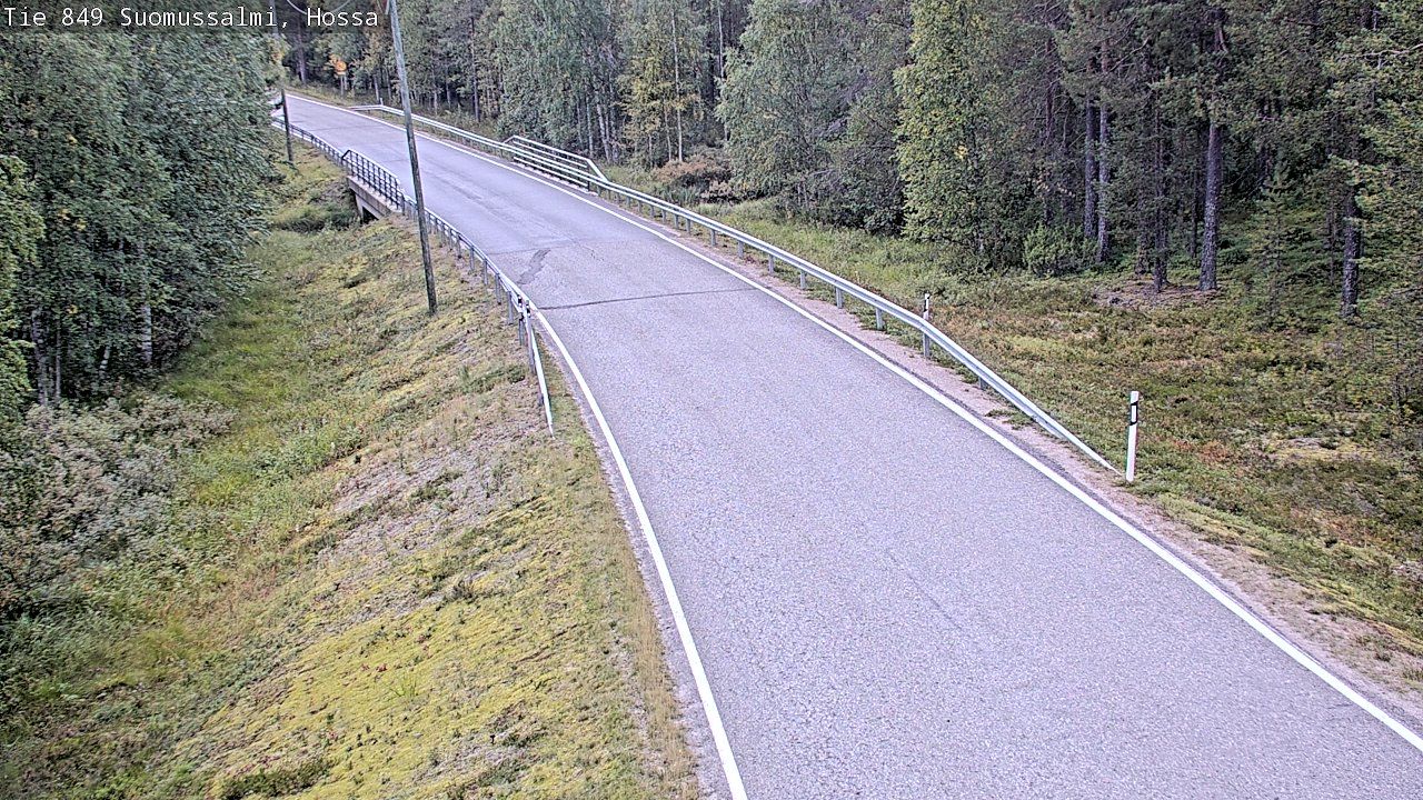 Suomussalmi: Tie 843 - Hossa - Suomussalmelle