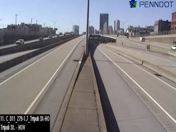 East Allegheny: I-279 @ MM 1.7 (TRIPOLI ST)