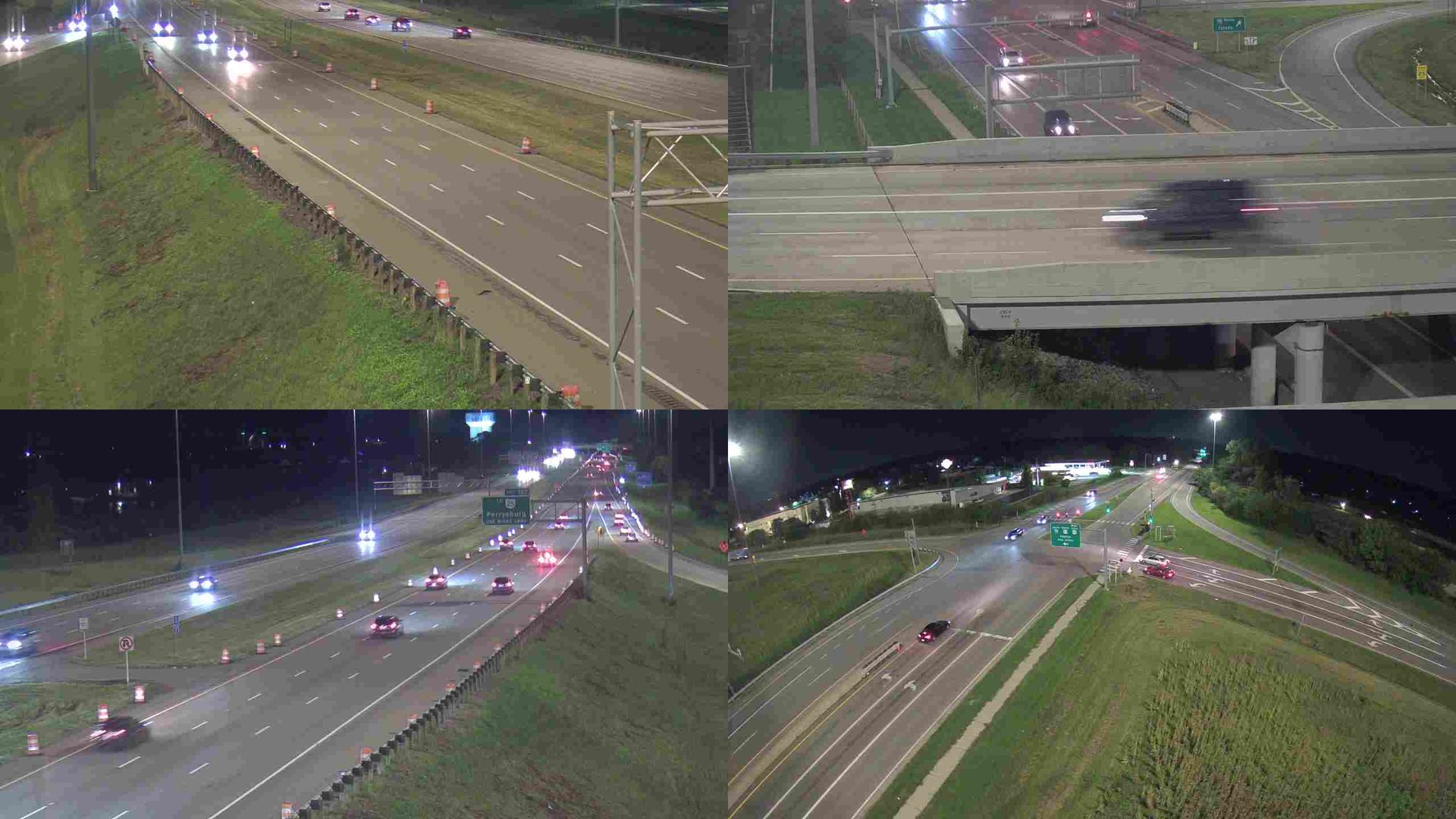 Perrysburg: I-75 at US-20/US-23