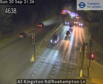 London: A3 Kingston Rd/Roehampton Ln