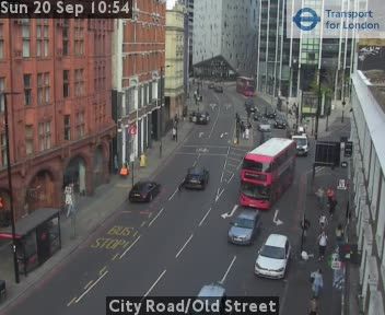 City of London: City Road/Old Street