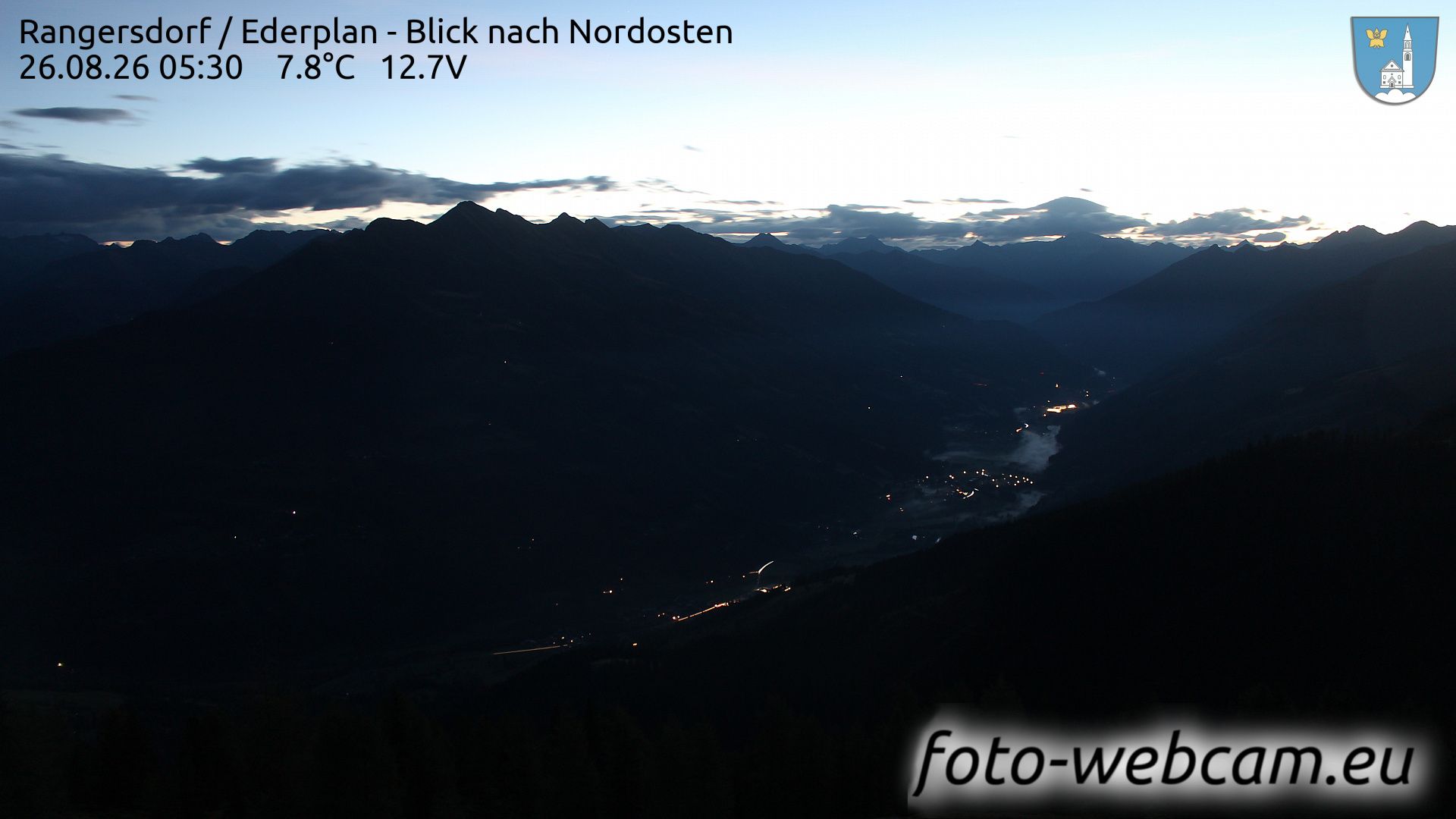 Zwischenbergen: Rangersdorf - Ederplan - Blick nach Nordosten