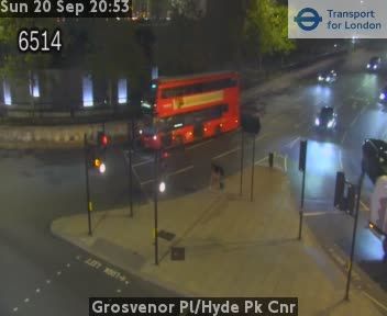 London: Grosvenor Pl/Hyde Pk Cnr