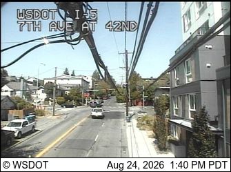 Wallingford: I-5 at MP 169: 7th Ave & 42nd