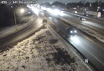 Rochester › East: I-490 at Mt. Read Blvd
