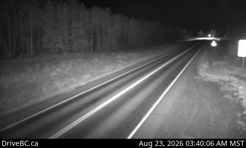 Peace River Regional District › West: Hwy 97 near Braden Rd, looking west