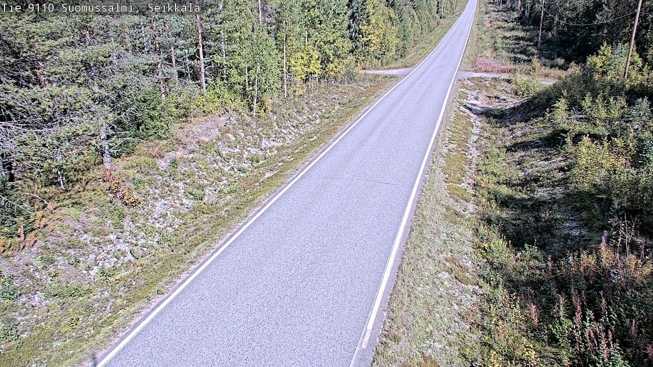 Suomussalmi: Tie 9110 - Seikkala - Tie