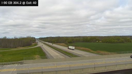 North Weedsport › East: I-90 at Interchange 40 (Weedsport)