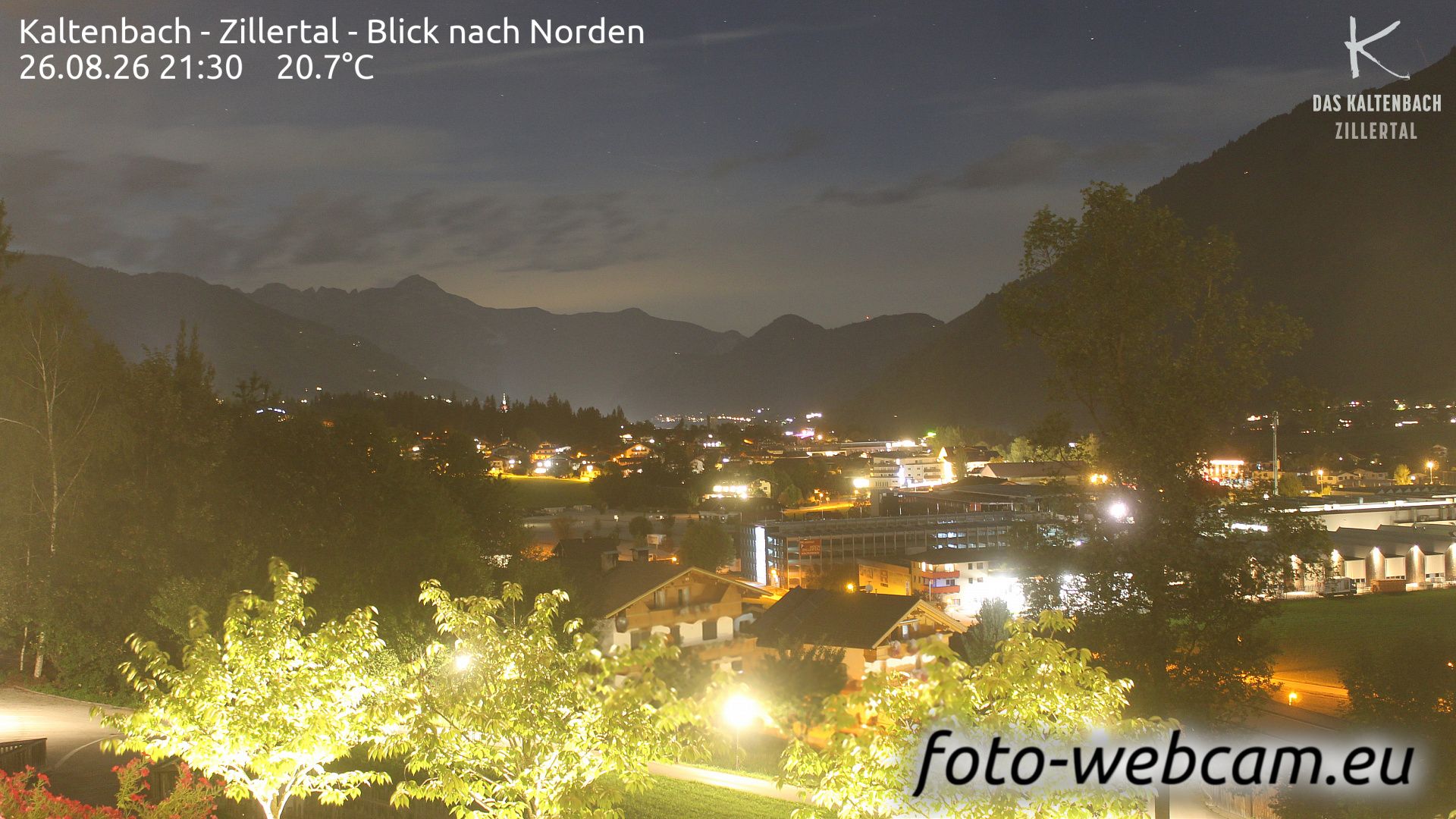 Gemeinde Stumm: Kaltenbach - Zillertal - Blick nach Norden