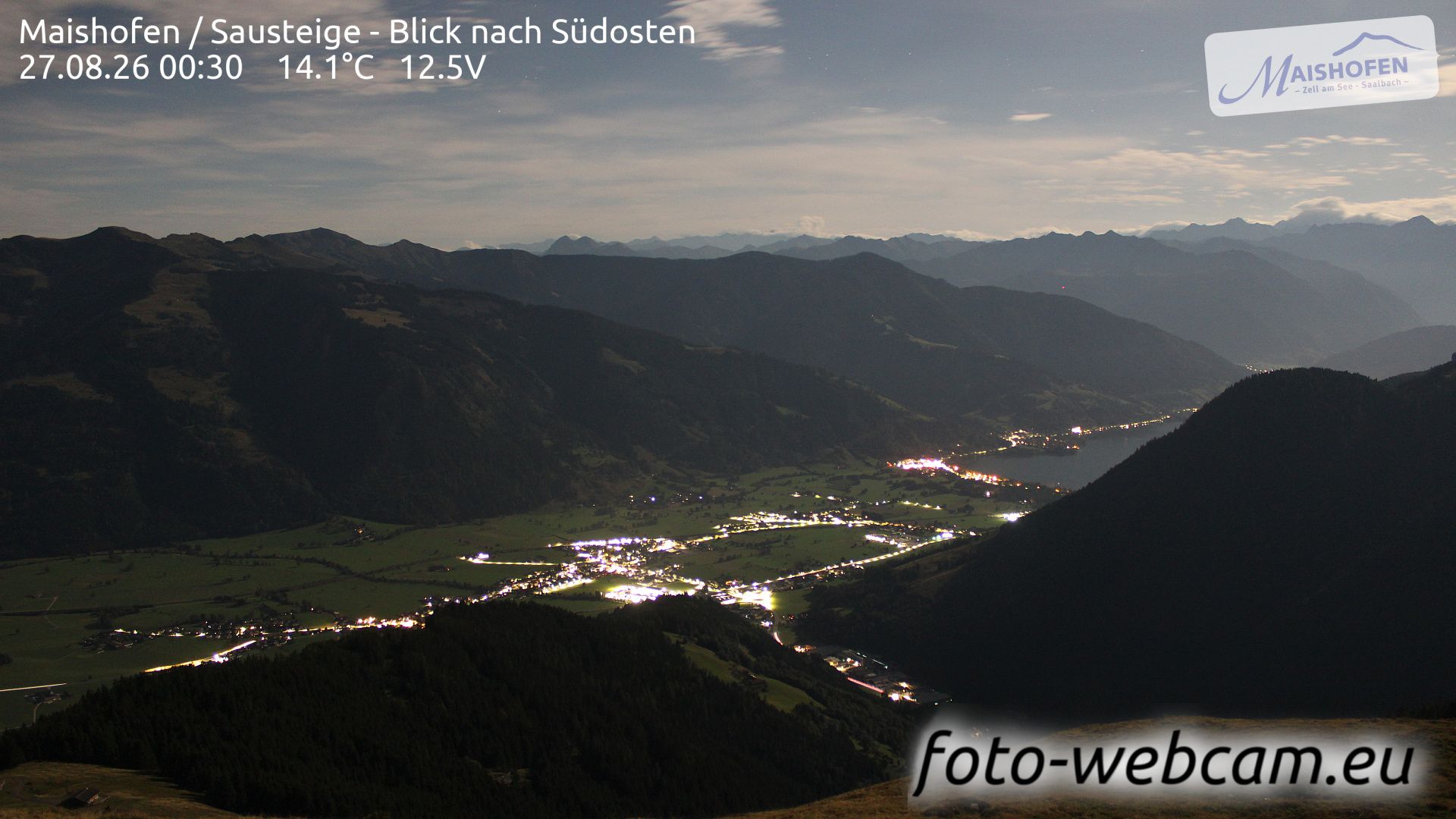 Viehhofen: Maishofen - Sausteige - Blick nach Südosten