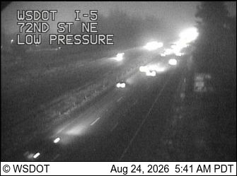 North Hillsboro: I-5 at MP 199.8: 72nd St NE