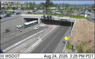 Seattle: SR 520 at MP 0.9: Montlake Blvd S