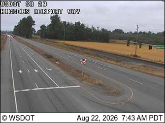 Anacortes: SR 20 at MP 55.9: Higgins Airport Way