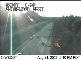 Mercer Island: I-90 at MP 7.5: Shorewood West