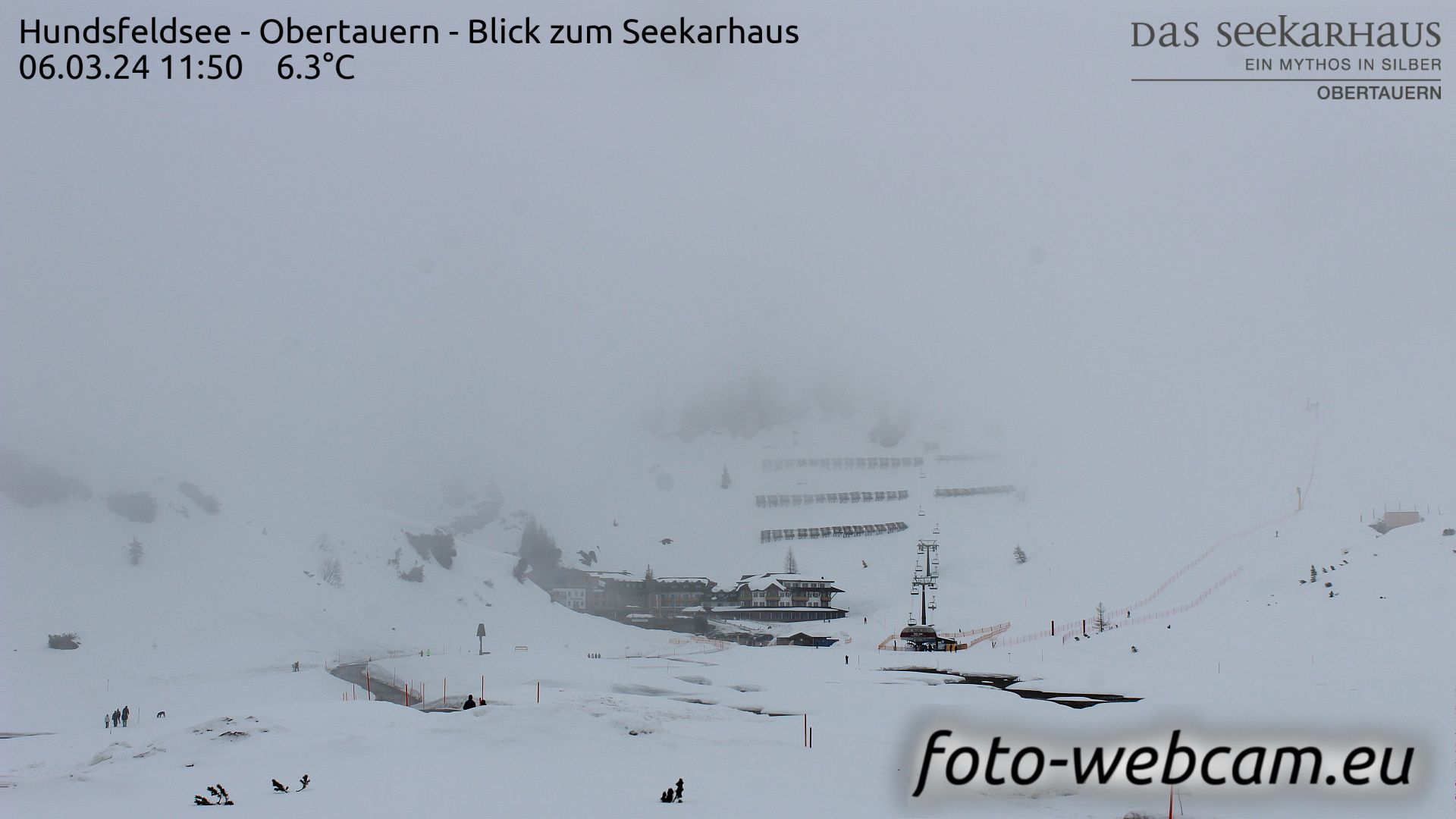 Untertauern: Hundsfeldsee - Obertauern - Blick zum Seekarhaus