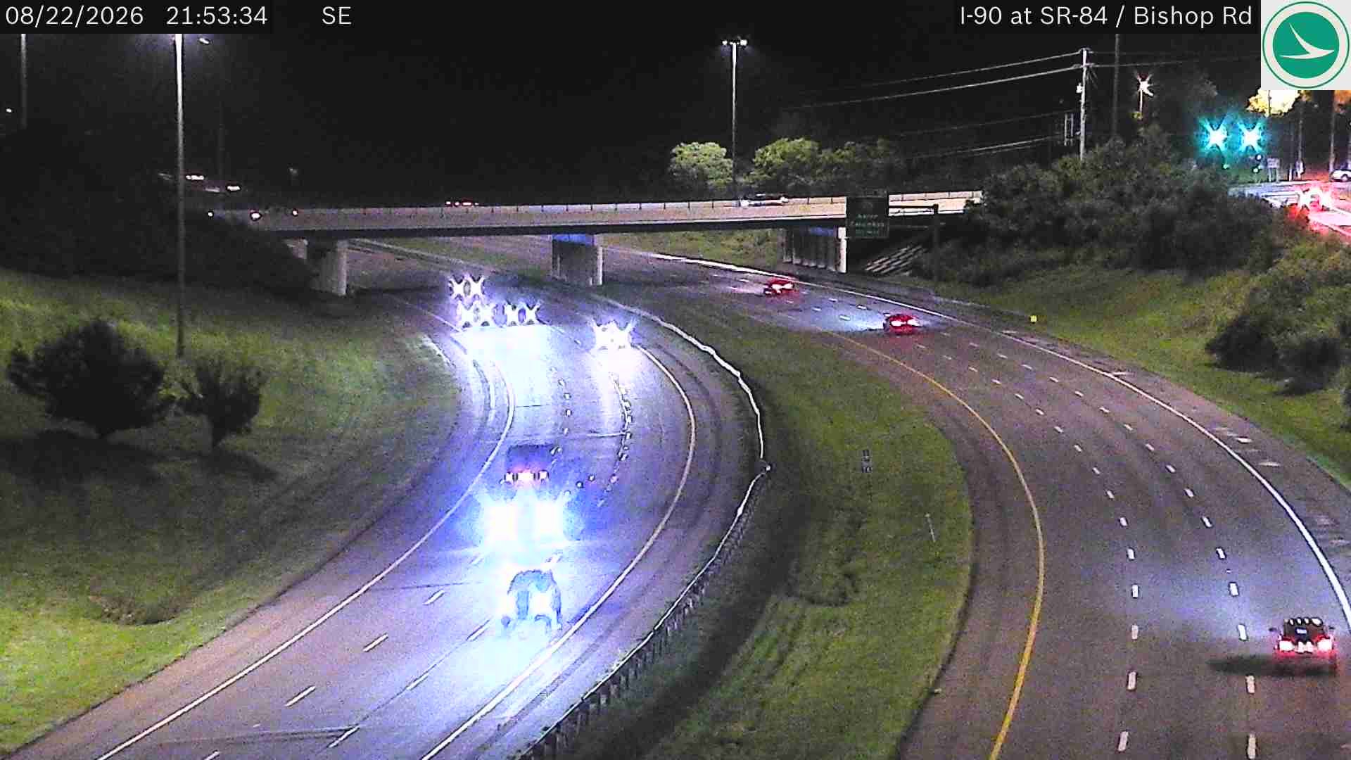 Wickliffe: I-90 at SR-84 - Bishop Rd