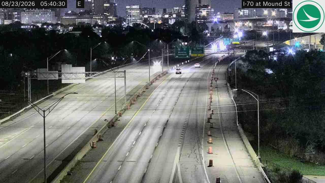 Columbus: I-70 at Mound St