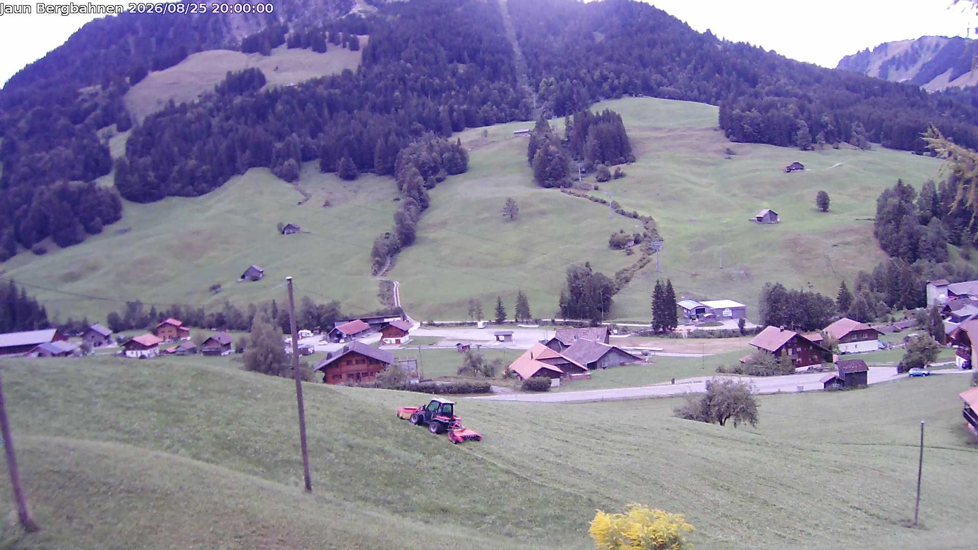 Jaun: Live Blick auf das Wander- und Skigebiet - mit dem Gastlosenexpress