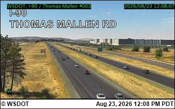 Spokane: I-90 at MP 274: Thomas Mallen Rd