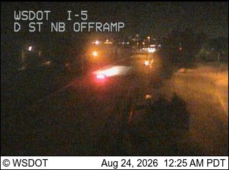 Blaine: I-5 at MP 276.1: D St Offramp